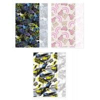 Zeszyt szkolny GIMBOO, A4, w 3 linie, 32 kart., 70gsm, mix wzor&oacute;w, Zeszyty, Artykuły szkolne