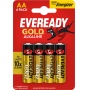Battery EVEREADY GOLD from ENERGIZER, AA, LR6, 1,5V, CP4 EU, 4 pcs