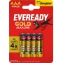 Battery EVEREADY GOLD from ENERGIZER, AAA, LR03, 1,5V, CP4 EU, 4 pcs