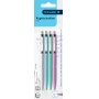 Długopis automatyczny SCHNEIDER K15, M, 4 szt., blister, mix kolor&oacute;w pastelowych
