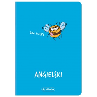 ZESZYT A5 60K.KRATKA ECO PP J.ANGIELSKI FSC, Zeszyty, Zeszyty i bloki