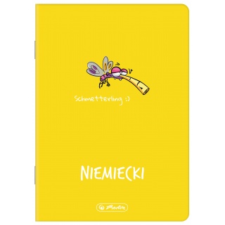ZESZYT A5 60K.KRATKA J. NIEMIECKI /10/, Zeszyty, Zeszyty i bloki
