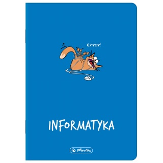 ZESZYT A5 60K.KRATKA INFORMATYKA /10/, Zeszyty, Zeszyty i bloki