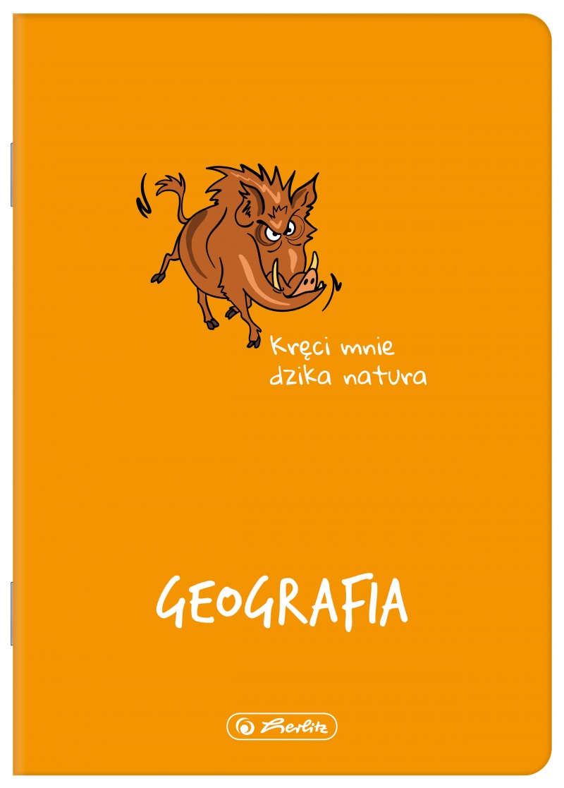 ZESZYT A5 60K.KRATKA ECO PP GEOGRAFIA FSC, Zeszyty, Zeszyty i bloki