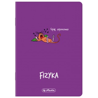 ZESZYT A5 60K.KRATKA ECO PP FIZYKA FSC, Zeszyty, Zeszyty i bloki