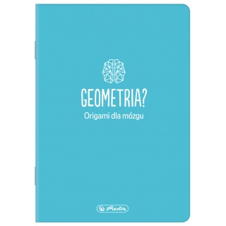 ZESZYT A5 32K.GŁADKI GEOMETRIA /10/, Zeszyty, Zeszyty i bloki