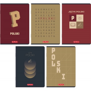 ZESZYT HER MIX POLSKI A5 60K.LINIA /10/, Zeszyty, Zeszyty i bloki