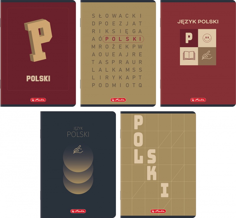ZESZYT HER MIX POLSKI A5 60K.LINIA /10/, Zeszyty, Zeszyty i bloki