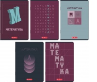 ZESZYT HER MIX MATEMATYKA A5 60K.KRATKA /10/, Zeszyty, Zeszyty i bloki