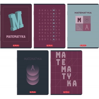 ZESZYT HER MIX MATEMATYKA A5 60K.KRATKA /10/, Zeszyty, Zeszyty i bloki