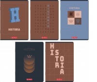 ZESZYT HER MIX HISTORIA A5 60K.KRATKA /10/, Zeszyty, Zeszyty i bloki