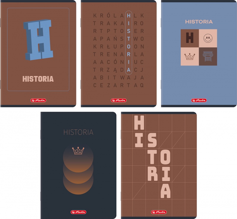 ZESZYT HER MIX HISTORIA A5 60K.KRATKA /10/, Zeszyty, Zeszyty i bloki