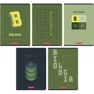 ZESZYT HER MIX BIOLOGIA A5 60K.KRATKA /10/, Zeszyty, Zeszyty i bloki