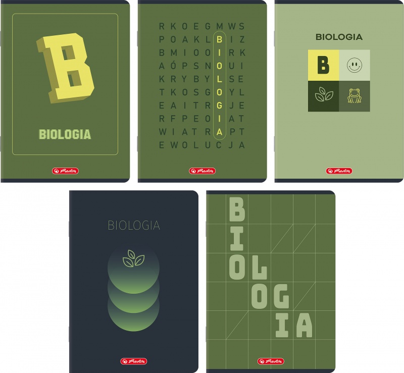 ZESZYT HER MIX BIOLOGIA A5 60K.KRATKA /10/, Zeszyty, Zeszyty i bloki
