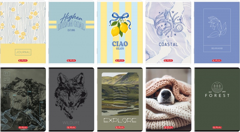 ZESZYT HER MIX A5 80K.LINIA /5/, Zeszyty, Zeszyty i bloki