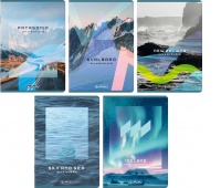 ZESZYT HER PREMIUM SOLARPUNK A5 80K.KRATKA /5/, Zeszyty, Zeszyty i bloki