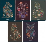 ZESZYT HER PREMIUM FLORIMALS A5 80K.LINIA /5/, Zeszyty, Zeszyty i bloki