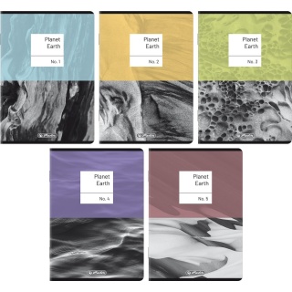 ZESZYT HER PREMIUM EARTH A5 80K.LINIA /5/, Zeszyty, Zeszyty i bloki