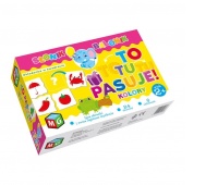 GRA TO TU PASUJE KOLORY SŁONIK BALONIK, Edukacyjne, Gry