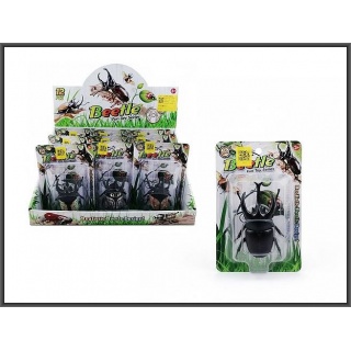 ZUK NAKRĘCANY 9CM 3RODZ. 1029B, Zwierzęta, Zabawki