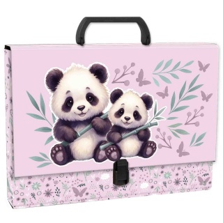 TECZKA TWARDA Z RĄCZKĄ PANDA 11, Teczki przestrzenne, Organizacja dokument&oacute;w