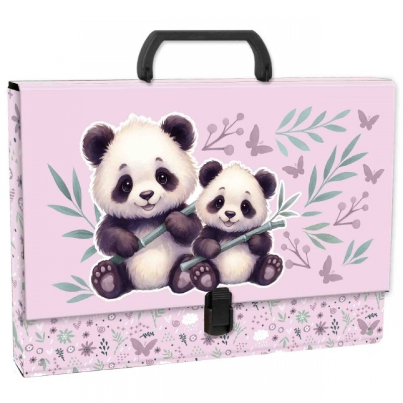 TECZKA TWARDA Z RĄCZKĄ PANDA 11, Teczki przestrzenne, Organizacja dokument&oacute;w