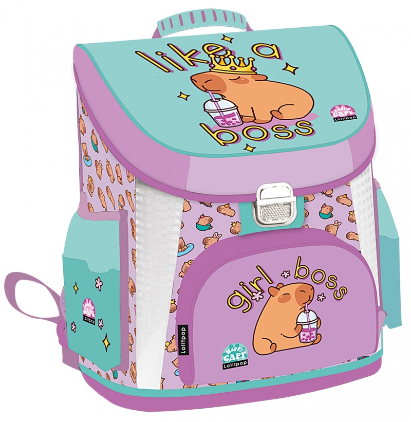 Schoolbag ICO Lizzy Lollipop Capybara, 23L, color mix