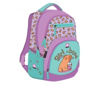 Backpack ICO Lizzy Lollipop Capybara, 27L, color mix