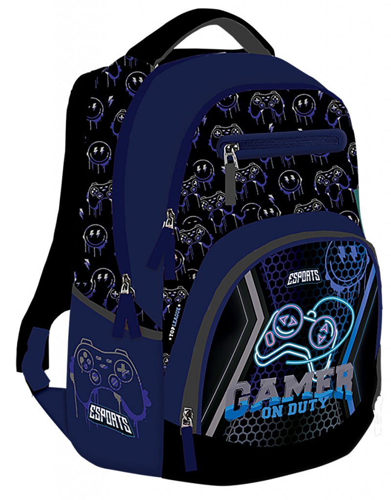 Backpack ICO Lizzy Esport Gamer on Duty, 27L, color mix