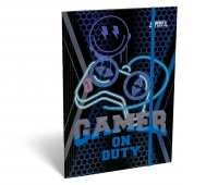 Teczka z gumką ICO Lizzy Esport Gamer on Duty, A5, mix kolor&oacute;w, Teczki, Artykuły szkolne