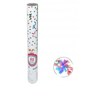 Tuba konfetti PARTY GO, 60cm, 12 szt,mix kolor&oacute;w, Okolicznościowe, Gadżety