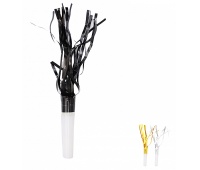 Trąbka imprezowa PARTY GO, 17cm, 8 szt., mix kolor&oacute;w, Okolicznościowe, Gadżety