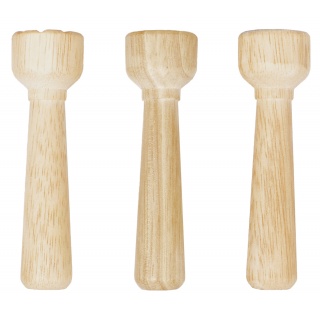 Stemple do plasteliny JOVI dla dzieci, zestaw 3 szt., mix kształt&oacute;w, drewniane, Produkty kreatywne, Artykuły szkolne