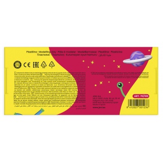 Zestaw plasteliny JOVI, 10x50g, mix kolor&oacute;w, Produkty kreatywne, Artykuły szkolne