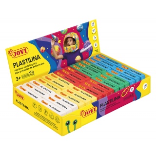 Display plasteliny JOVI, 30x50g, 6x5 kolor&oacute;w, mix kolor&oacute;w, Produkty kreatywne, Artykuły szkolne