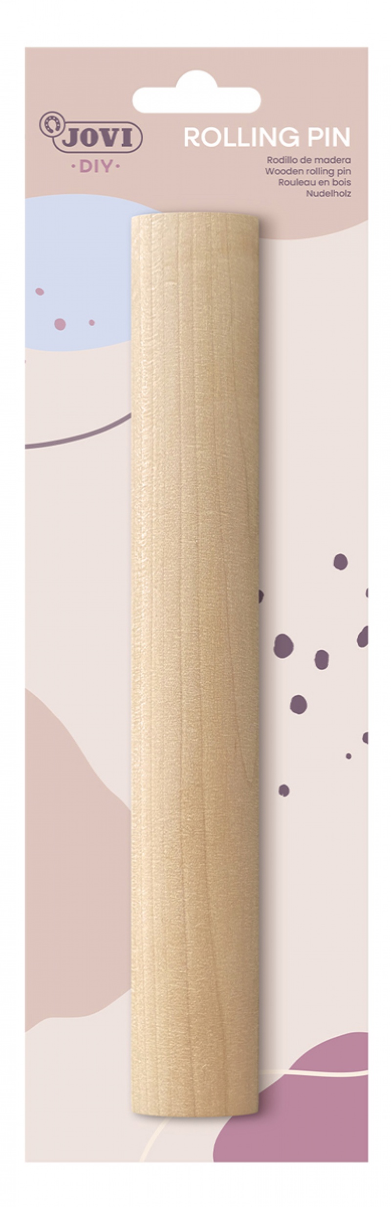 Wałek do modelowania JOVI, drewniany, Produkty kreatywne, Artykuły szkolne