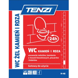 Żel do usuwania kamienia i rdzy TENZI, 0,75l, Środki czyszczące, Artykuły higieniczne i dozowniki