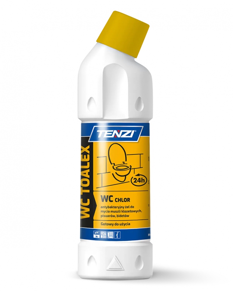 Żel do mycia i dezynfekcji urządzeń sanitarnych TENZI, WC Toalex, 0,75l, Środki czyszczące, Artykuły higieniczne i dozowniki
