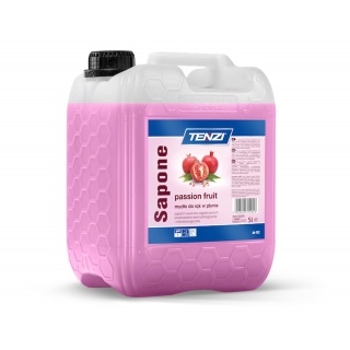 Delikatne mydło w płynie TENZI, zapach owocowy, Sapone Passion Fruit, 5l, Mydła i dozowniki, Artykuły higieniczne i dozowniki