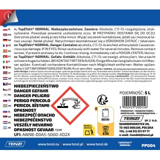 Preparat myjący do posadzek matowych TENZI, Topefekt Normal, 5l, Środki czyszczące, Artykuły higieniczne i dozowniki