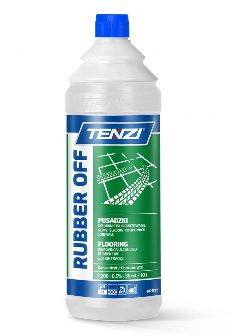 Koncentrat do usuwania ślad&oacute;w po gumie i oponach TENZI, Rubber Off, 1l, Środki czyszczące, Artykuły higieniczne i dozowniki