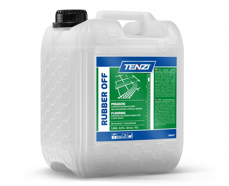 Koncentrat do usuwania ślad&oacute;w po gumie i oponach TENZI, Rubber Off, 10l, Środki czyszczące, Artykuły higieniczne i dozowniki