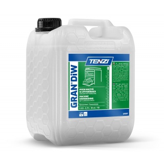 Płyn do mycia naczyń w zmywarkach TENZI, Gran Diw, 10l, Środki czyszczące, Artykuły higieniczne i dozowniki