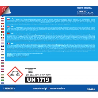 Plyn do mycia naczyń w zmywarkach TENZI, Gran Diw Blue, 20l, Środki czyszczące, Artykuły higieniczne i dozowniki