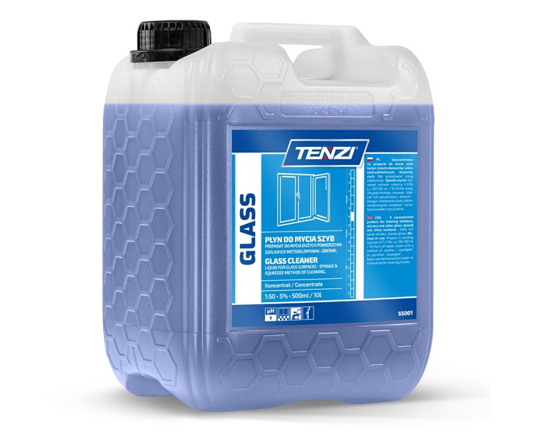 Płyn do mycia okien TENZI, Glass, 5l, Środki czyszczące, Artykuły higieniczne i dozowniki