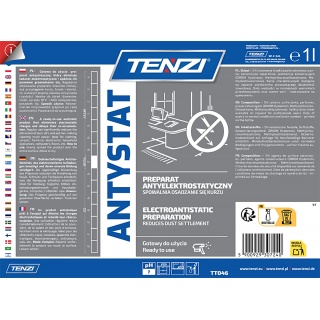 Środek elektroantystatyczny w sprayu TENZI, Antystat GT, 1l, Środki czyszczące, Artykuły higieniczne i dozowniki