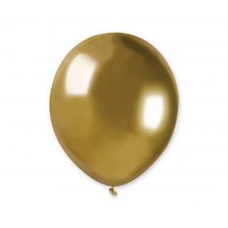 BALONY 5" SHINY ZŁOTE 100szt., Balony, Art. na okazje i przyjęcia
