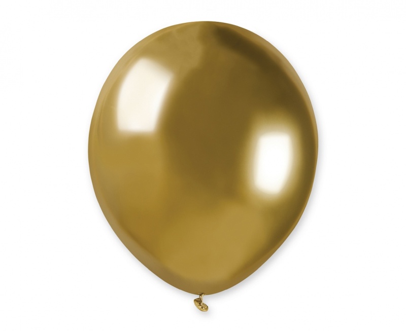 BALONY 5" SHINY ZŁOTE 100szt., Balony, Art. na okazje i przyjęcia