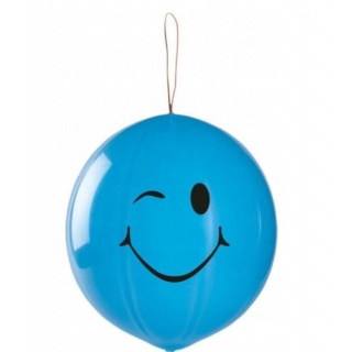 BALONY PASTEL UŚMIECHY JASNONIEBIESKIE 50szt., Balony, Art. na okazje i przyjęcia