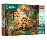 PUZZLE 100 - Inspired By Nature - Małpki i pr...